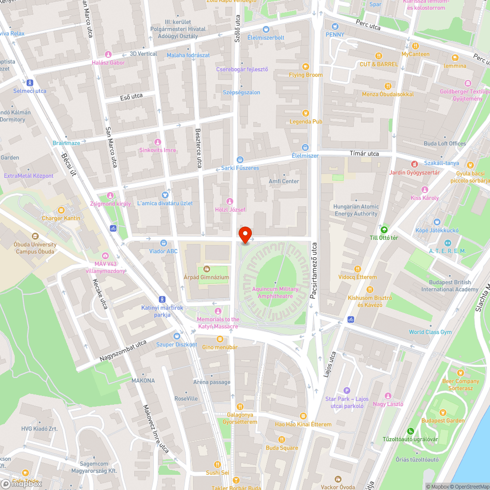 Halott fa - Viador utca bejelentés helye