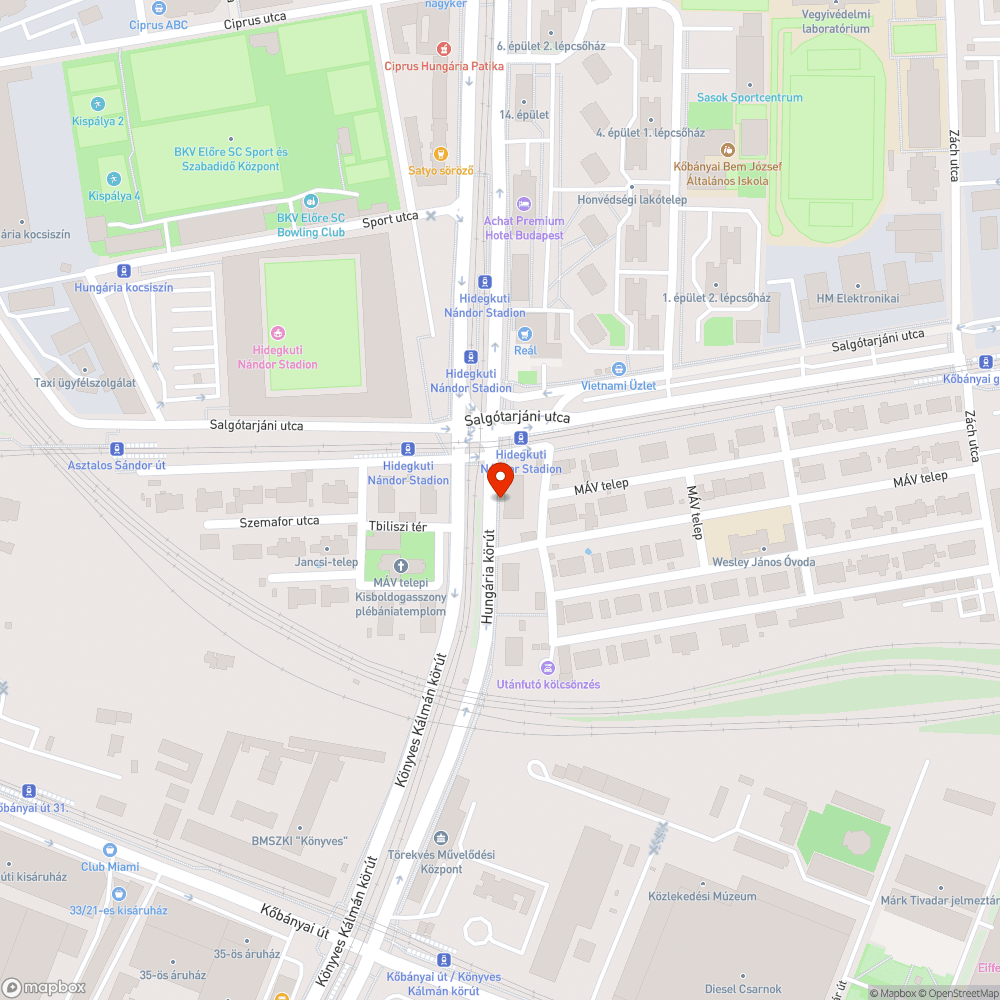 Megsüllyedt, billegő aknafedél a kerékpárúton bejelentés helye