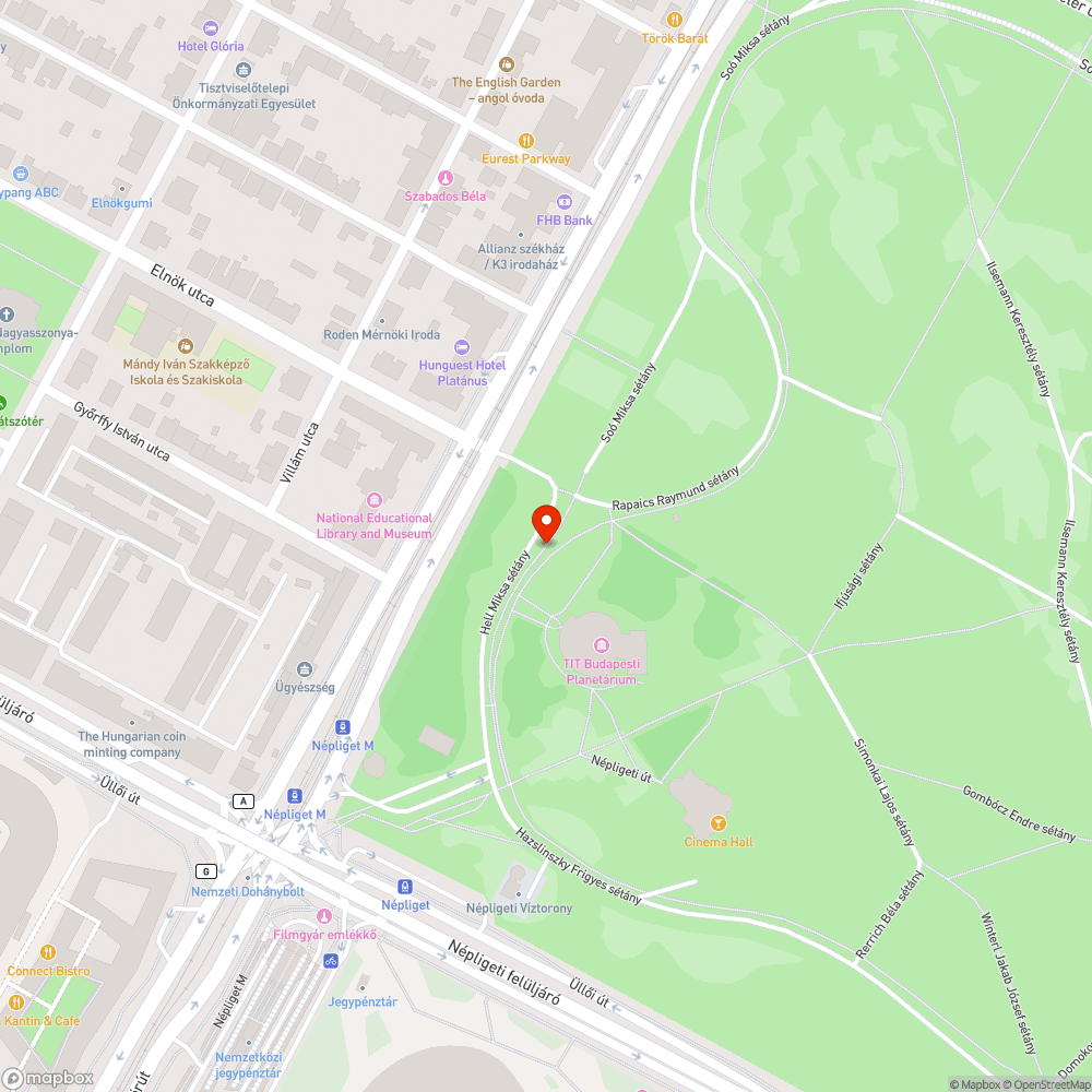 Személygépjármű bejelentés helye