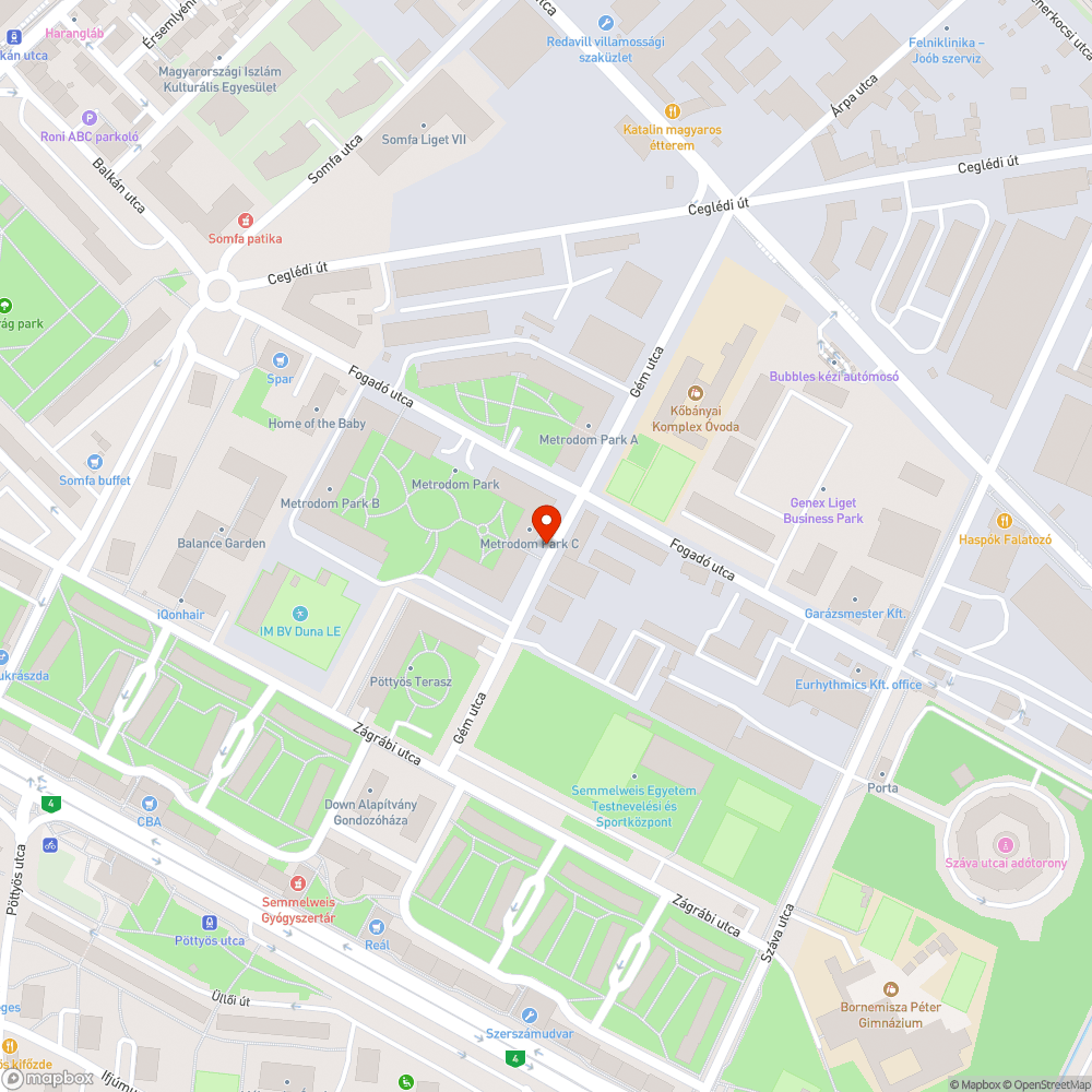 Tönkretett zöldterület szabálytalan parkolások miatt bejelentés helye