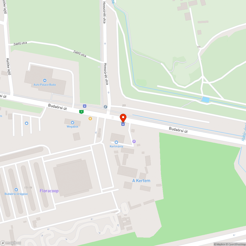 Buszmegálló bezúzott üvegtábla bejelentés helye