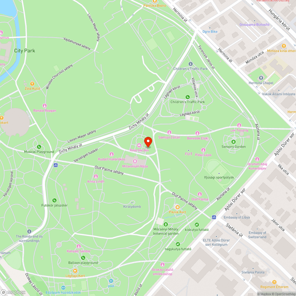 KISZÁRAD A LIGET bejelentés helye