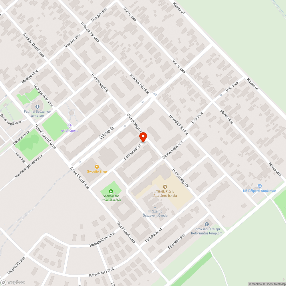 Zöld hulladék bejelentés helye