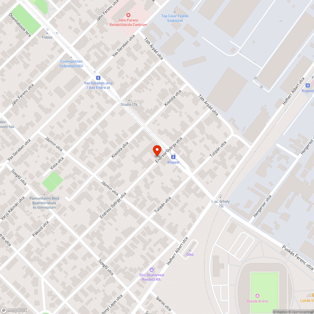 Növekedő kátyú fekvőrendőrös helyszínnel kombinálva bejelentés helye