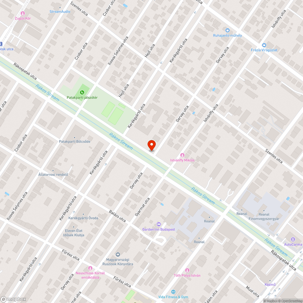 Nyakig ér a gaz bejelentés helye