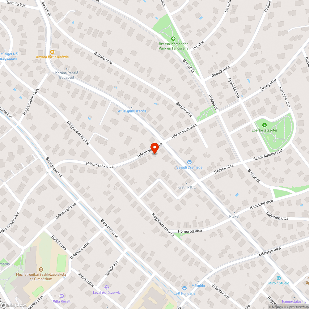 Gyalogosok biztonságos közlekedését veszélyeztető konténer kihelyezések bejelentés helye