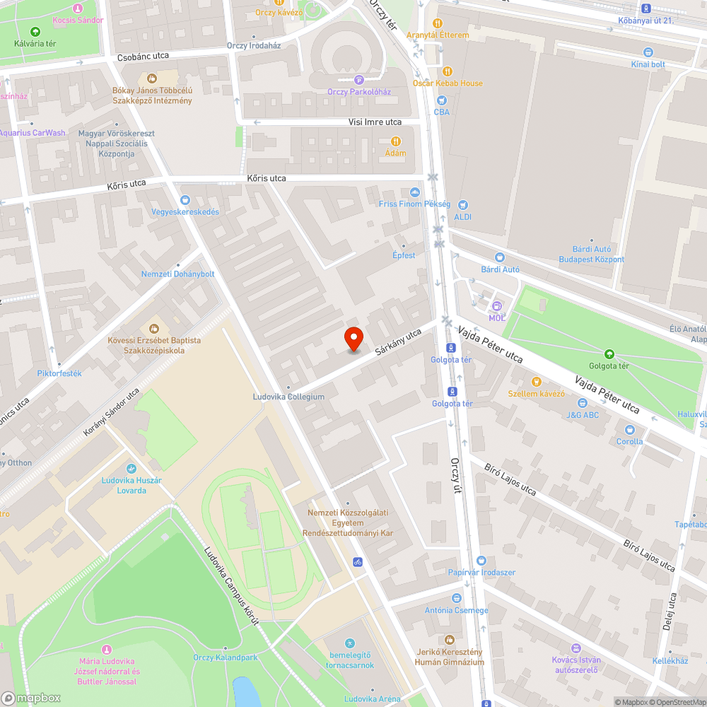 elhagyott autó bejelentés helye