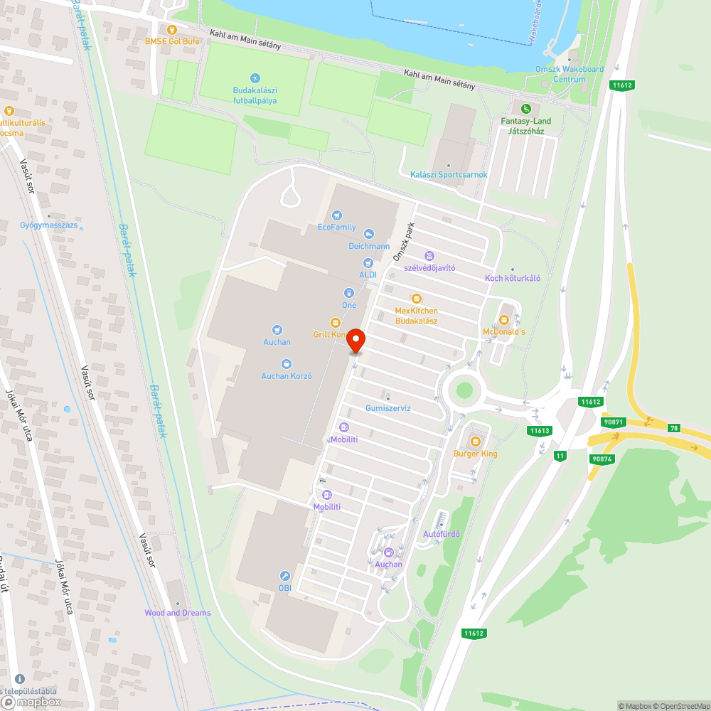 Halott fa bejelentés helye