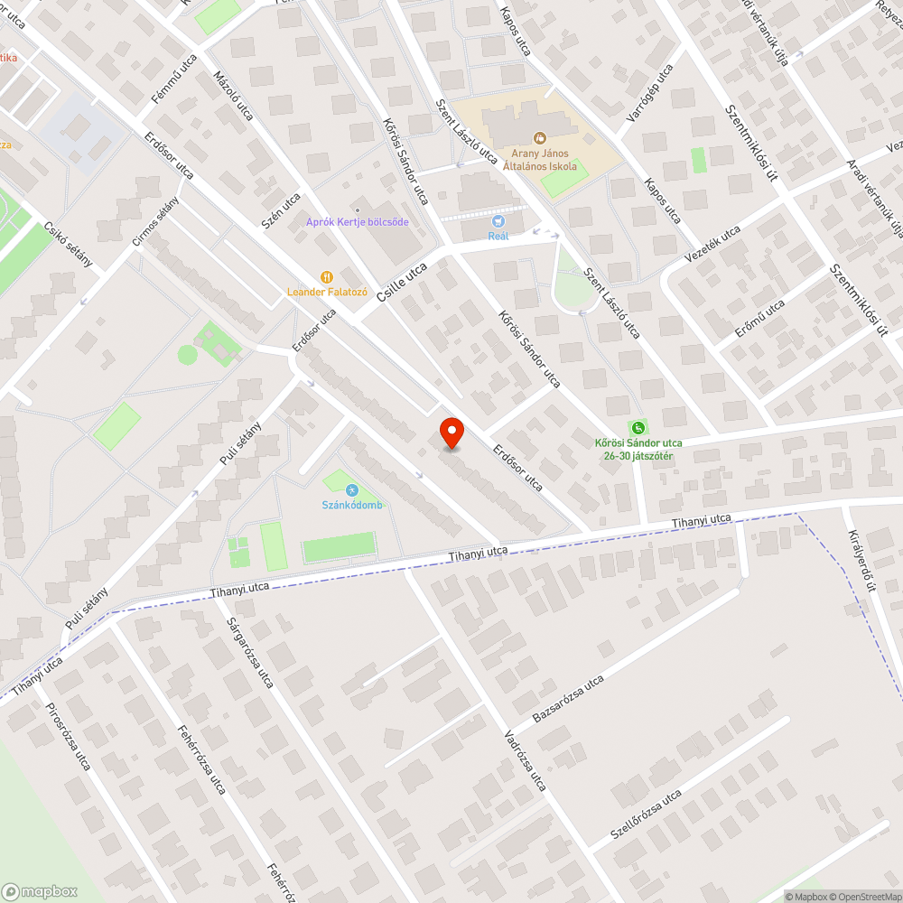 Megsüllyedt aknafedlap bejelentés helye