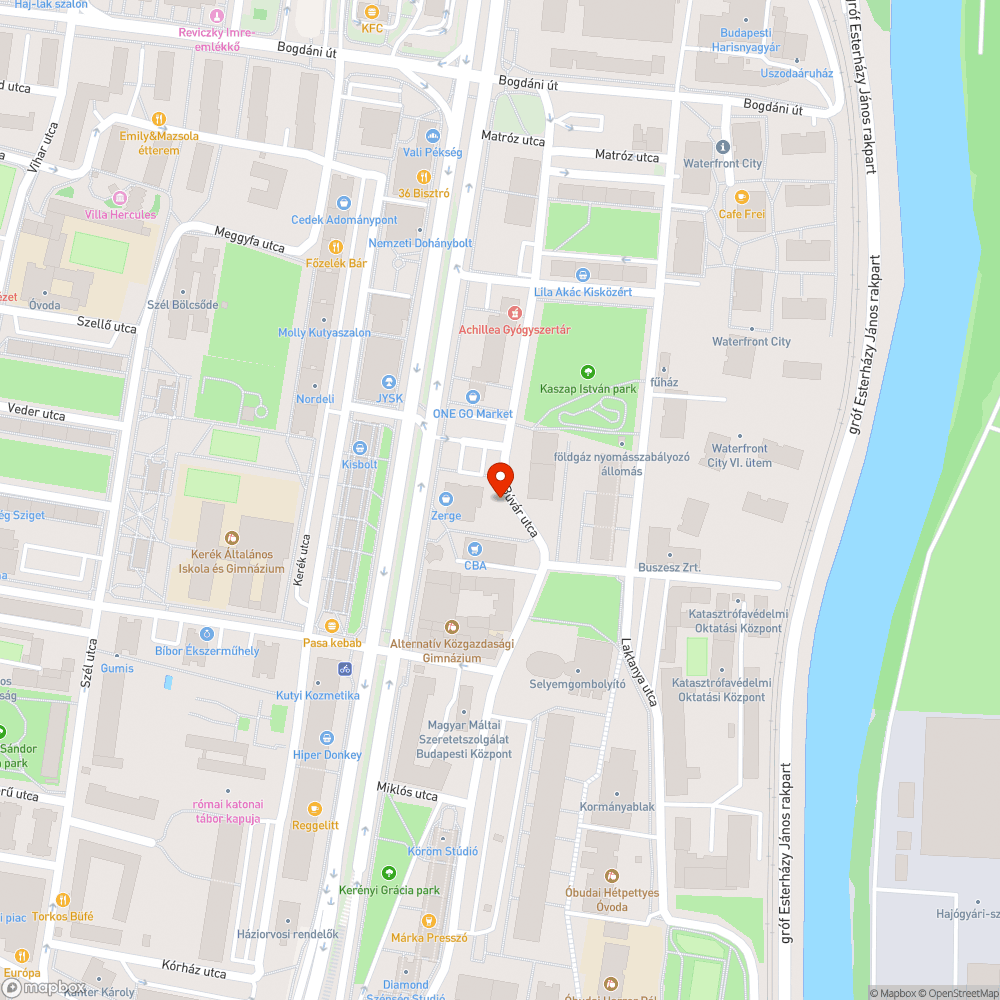 Eltűnt pad bejelentés helye