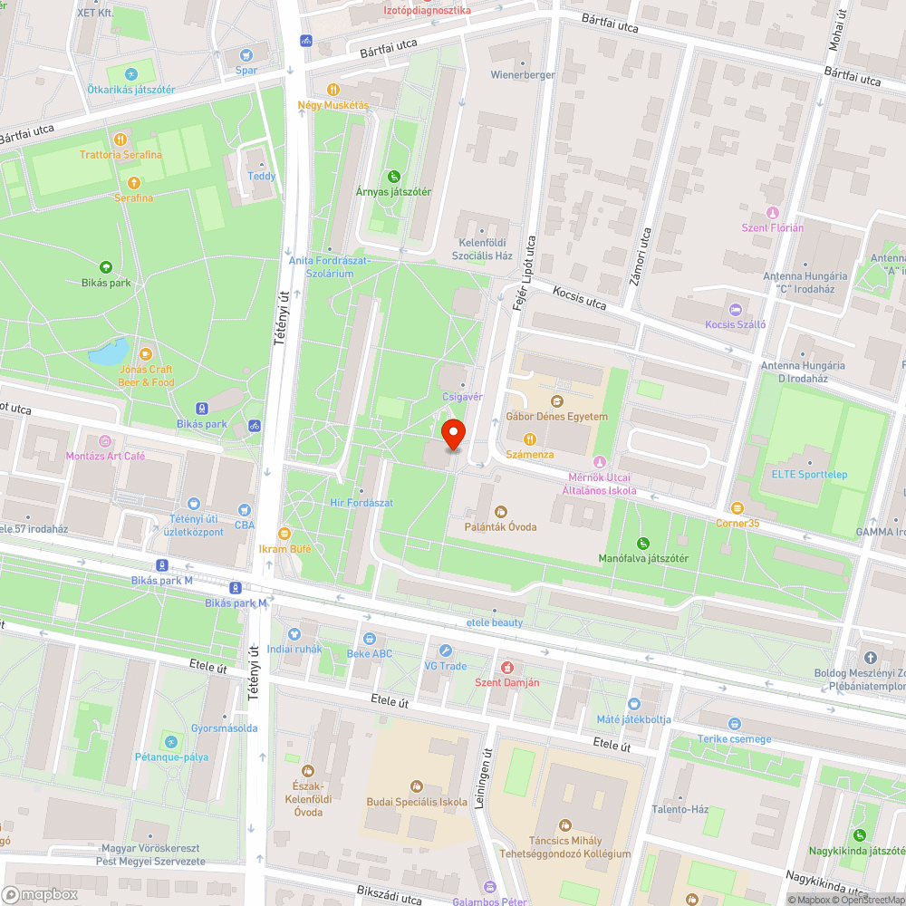 szemét a Fejér Lipót utca 65. előtt bejelentés helye