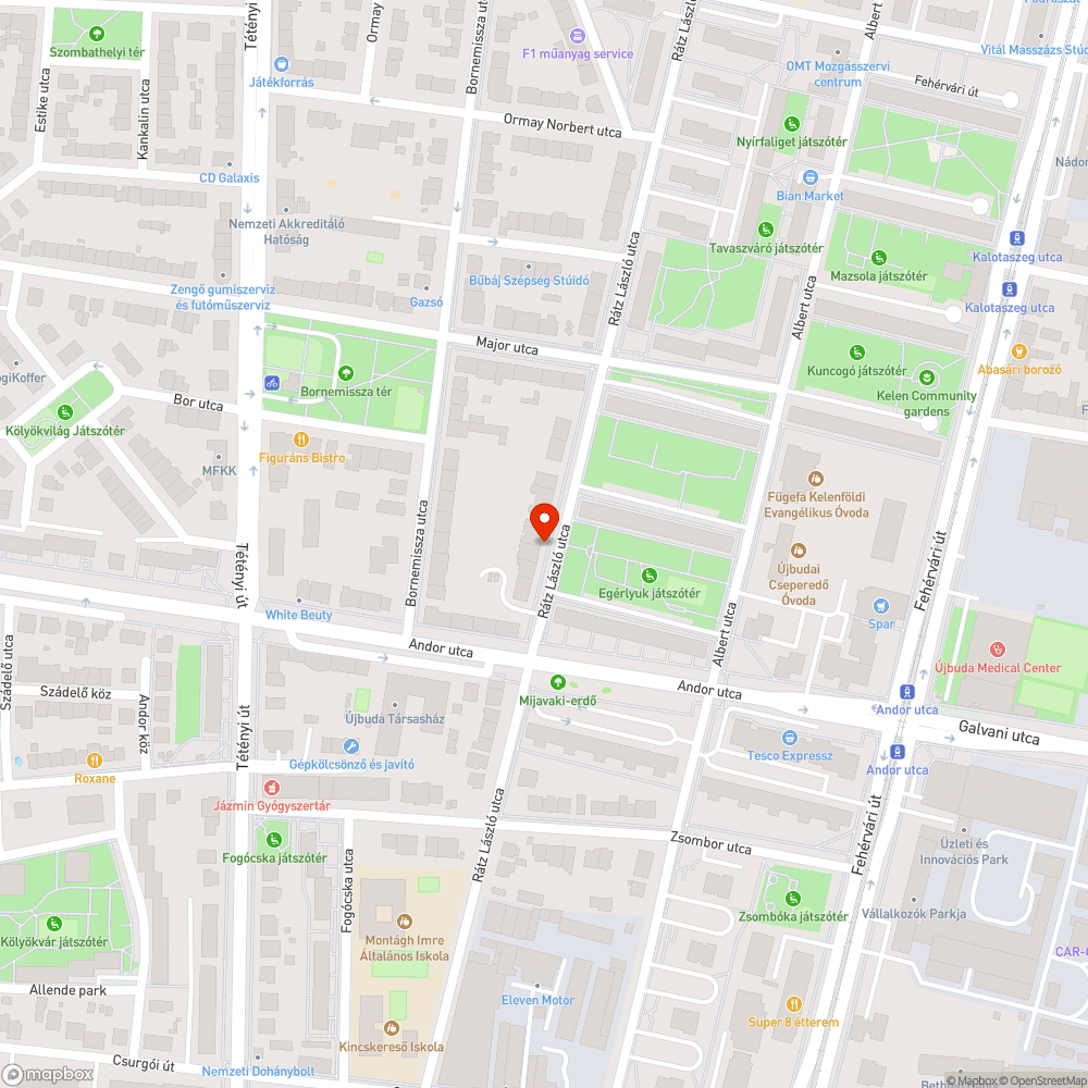 Beteg hárs bejelentés helye