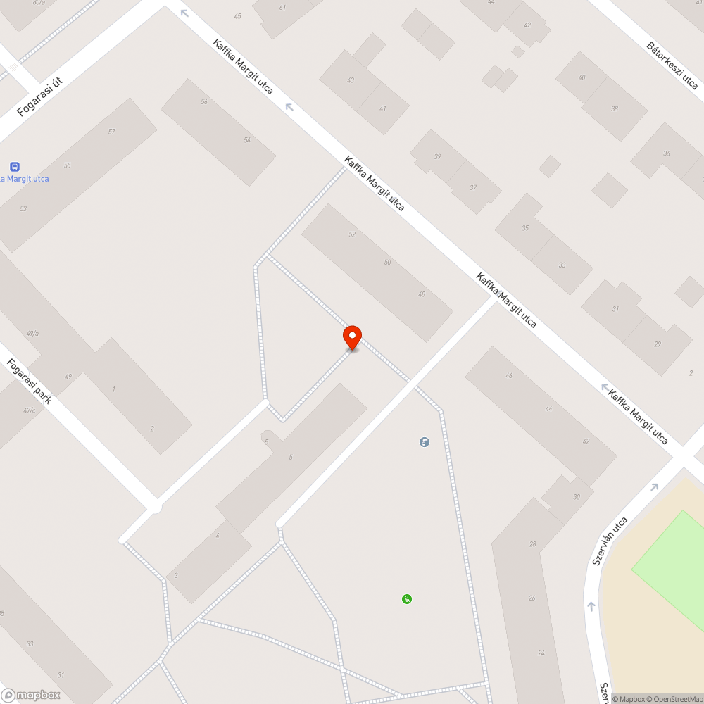 Szemét bejelentés helye