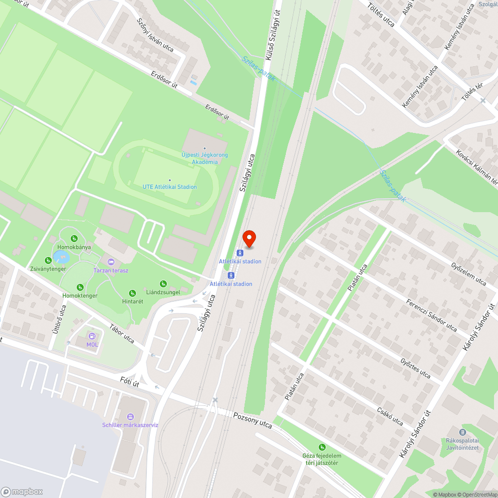 Korhadó fa a Külső Szilágyi úton bejelentés helye