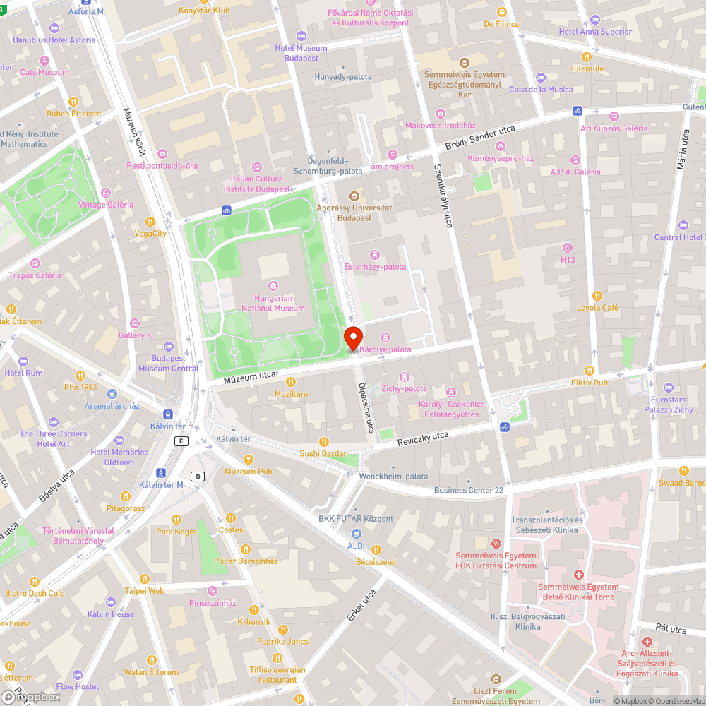 Hiányos macskakő burkolat bejelentés helye