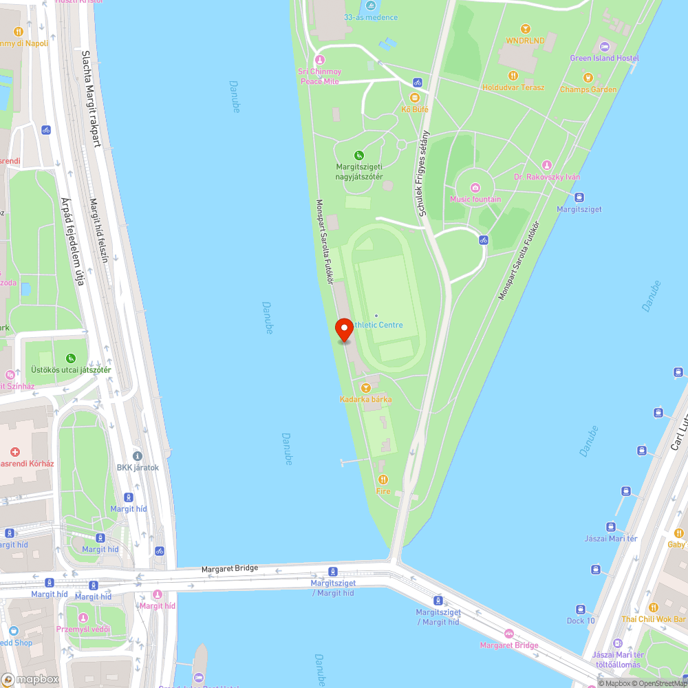 Ivókút, Margitsziget bejelentés helye