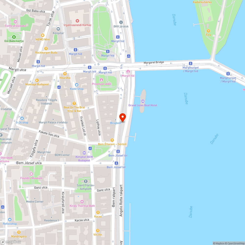 Ferde korlát bejelentés helye