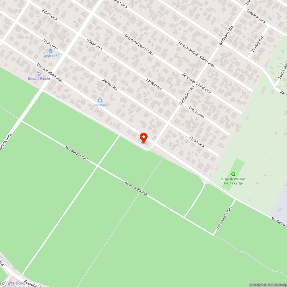 Roncs kocsi bejelentés helye