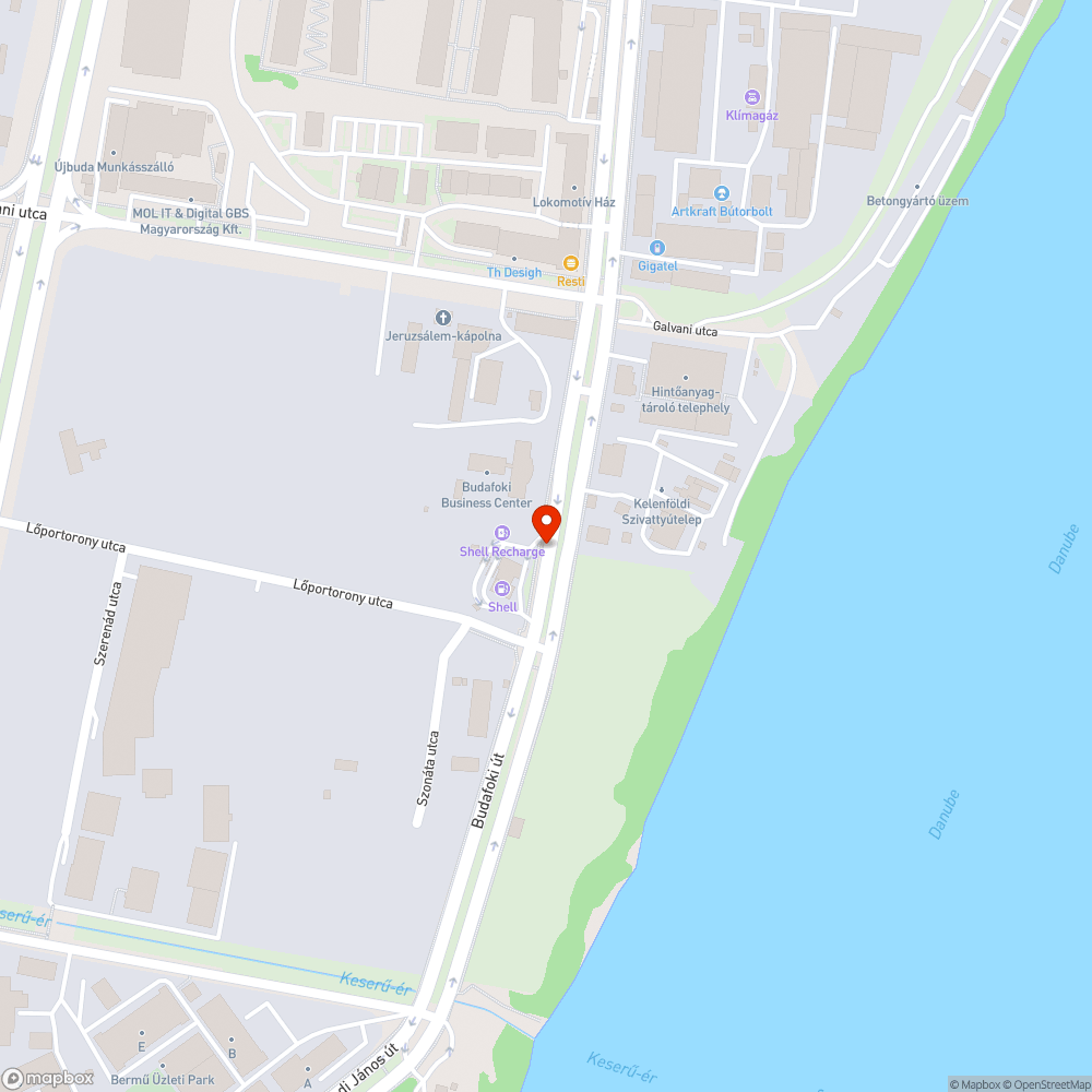 Budafoki út nem működik a közvilágítás bejelentés helye