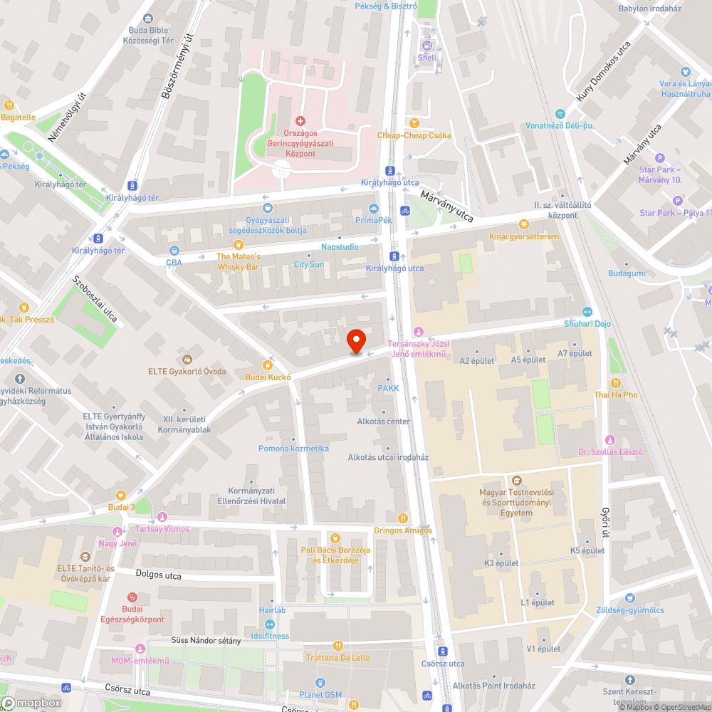 Szemetes, elhanyagolt utca bejelentés helye