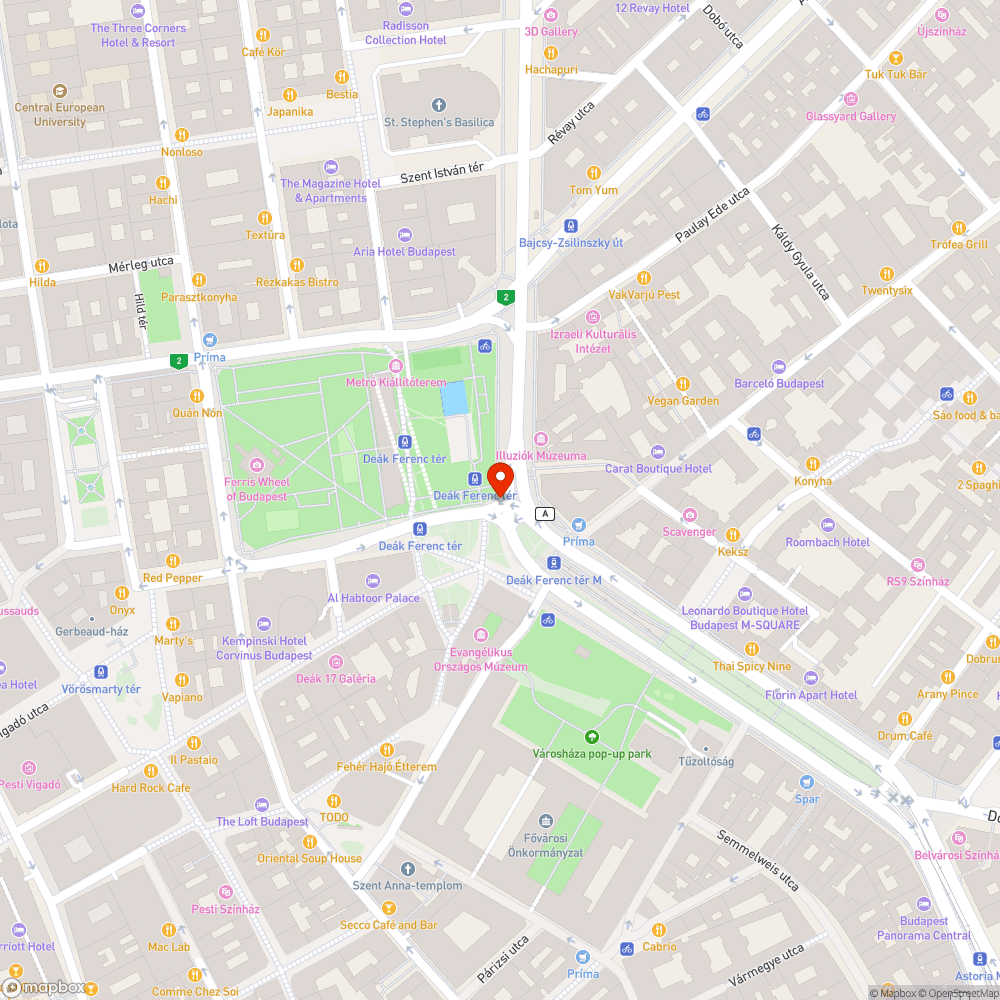 Szirénás, hangszennyezett Budapest bejelentés helye