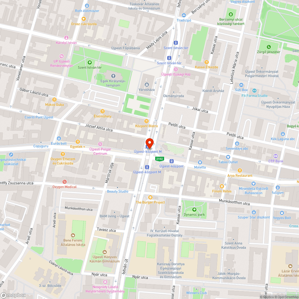 Újpest-központ feljáró melletti falak koszosak bejelentés helye