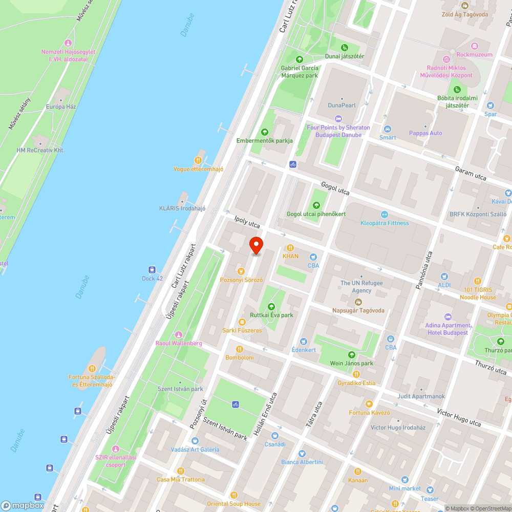 Kátyús az út a Pozsonyi 52-nél bejelentés helye