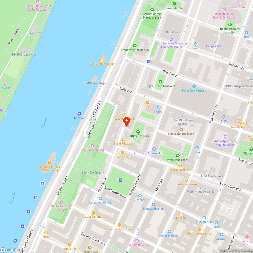 Kátyús az út a Pozsonyi 57-nél bejelentés helye