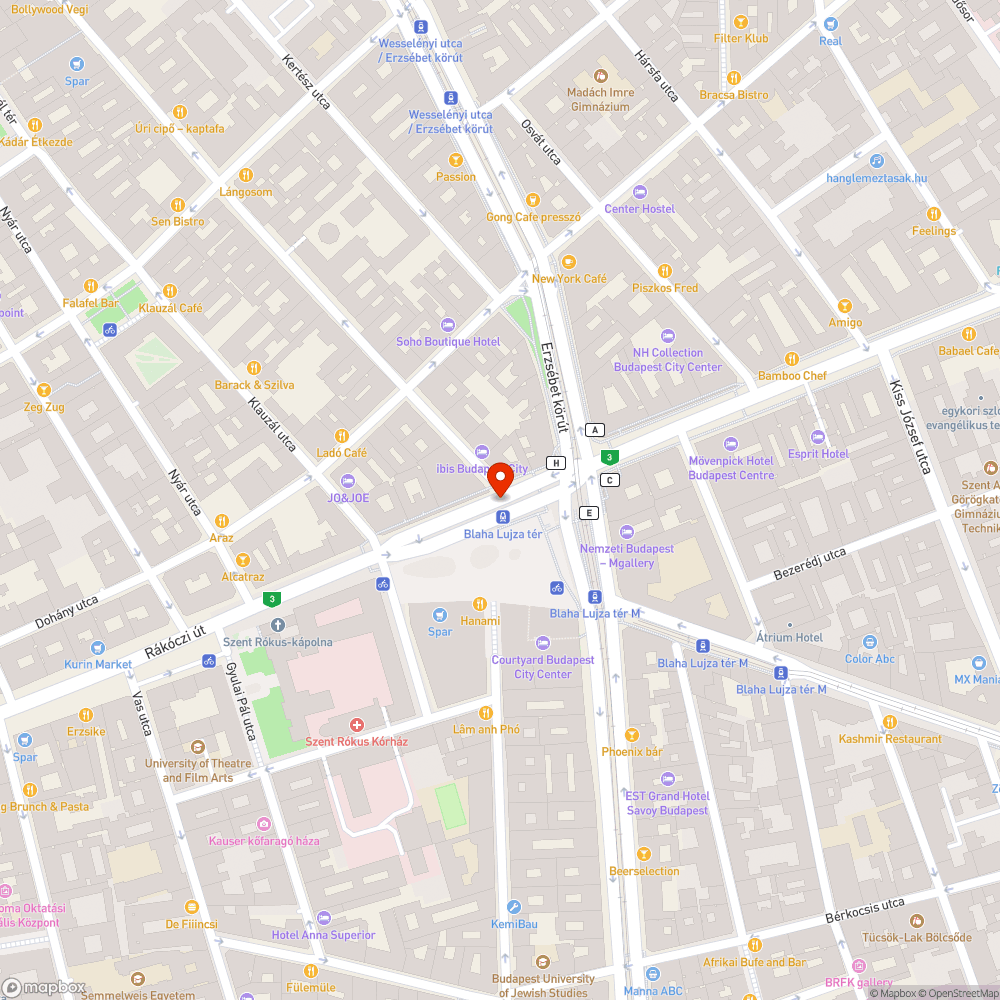 Hatalmas tócsa a buszmegállónál bejelentés helye