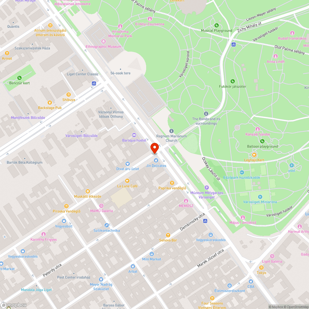 Hiányzó szemetes bejelentés helye