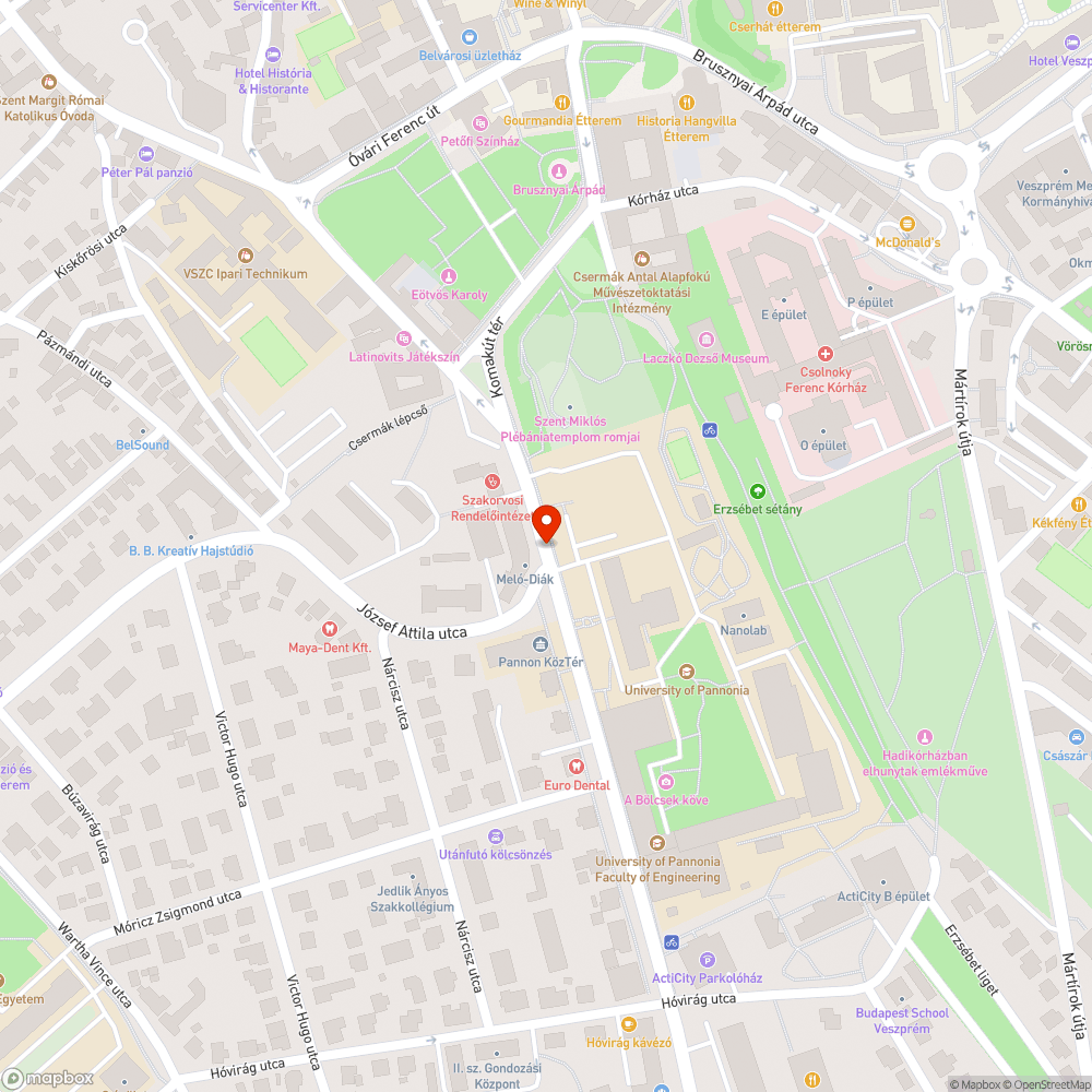 Nincs kigazolva bejelentés helye