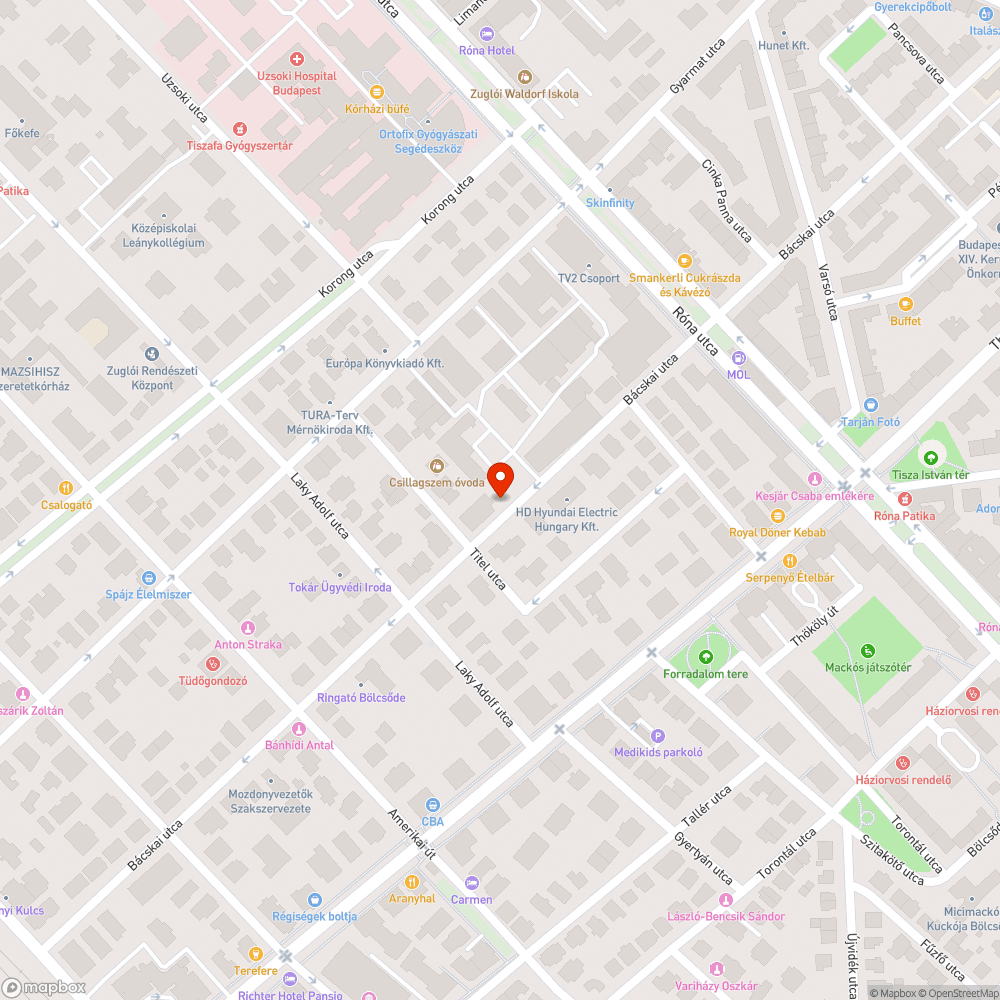 kiszáradt fa bejelentés helye