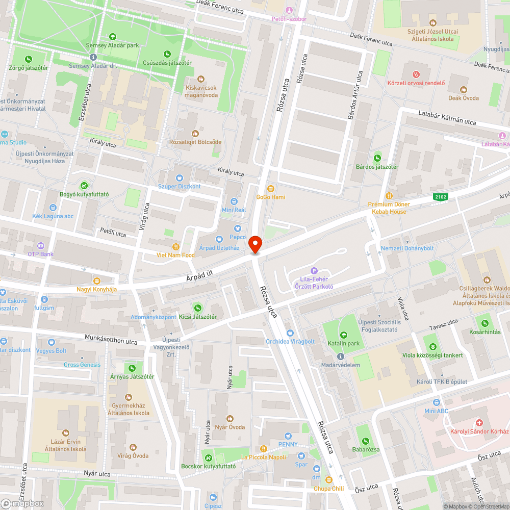 nem megfelelő aszfalt javítás bejelentés helye