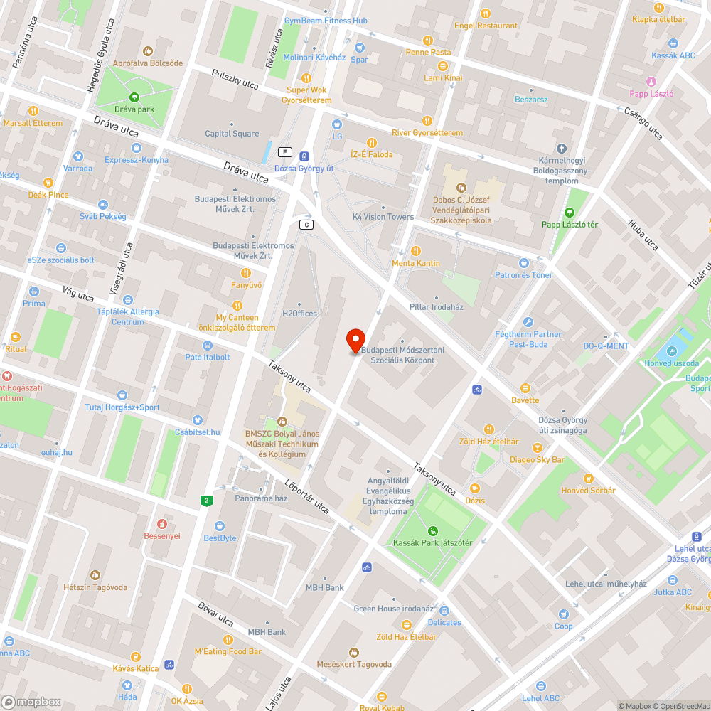 Betontömb és szemét bejelentés helye