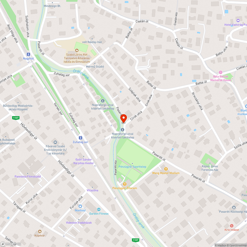 Kidőlt bejelentés helye