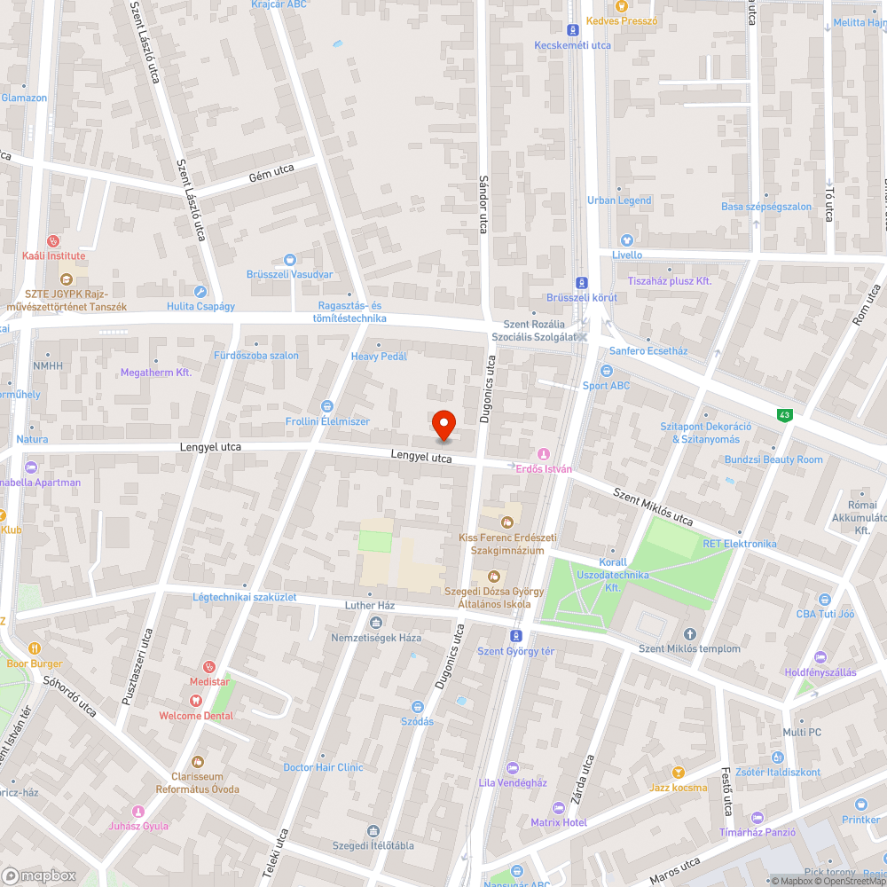 Építőanyag (homok) utcán tárolása bejelentés helye