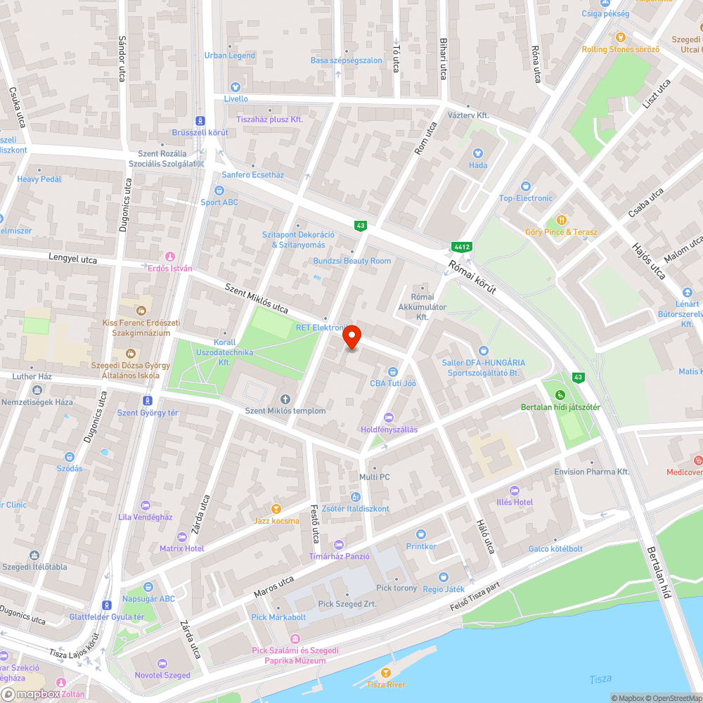 Tuskómarás - Szent Miklós utca 6/a bejelentés helye