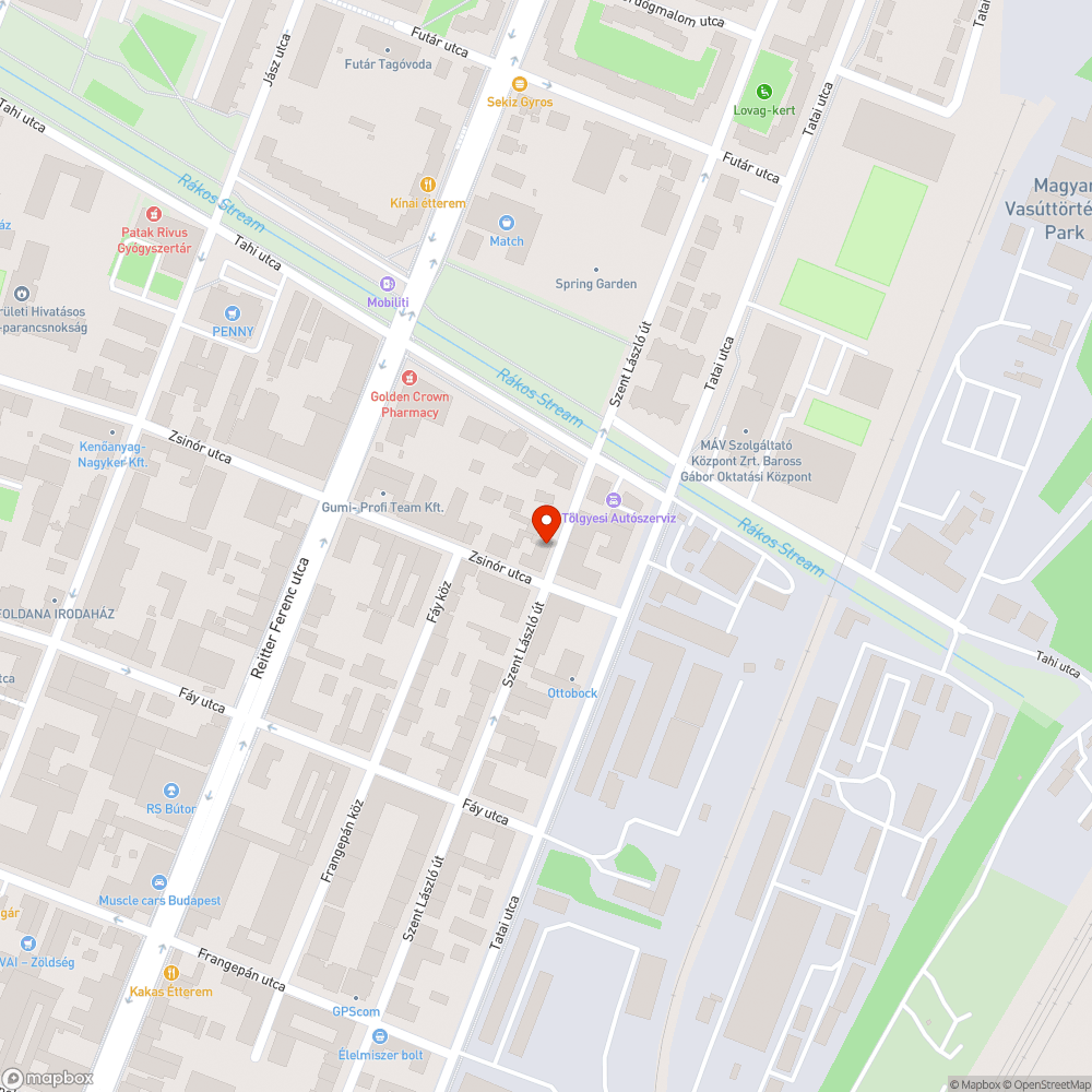 Beszakadt úttest Angyalföldön bejelentés helye