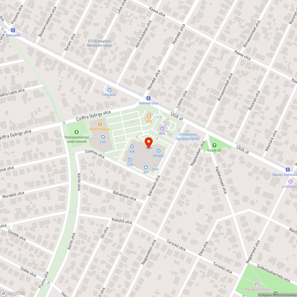 Zebra hiánya bejelentés helye