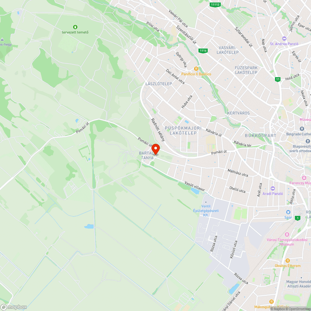 Elmosta a Liget utcát az eső bejelentés helye