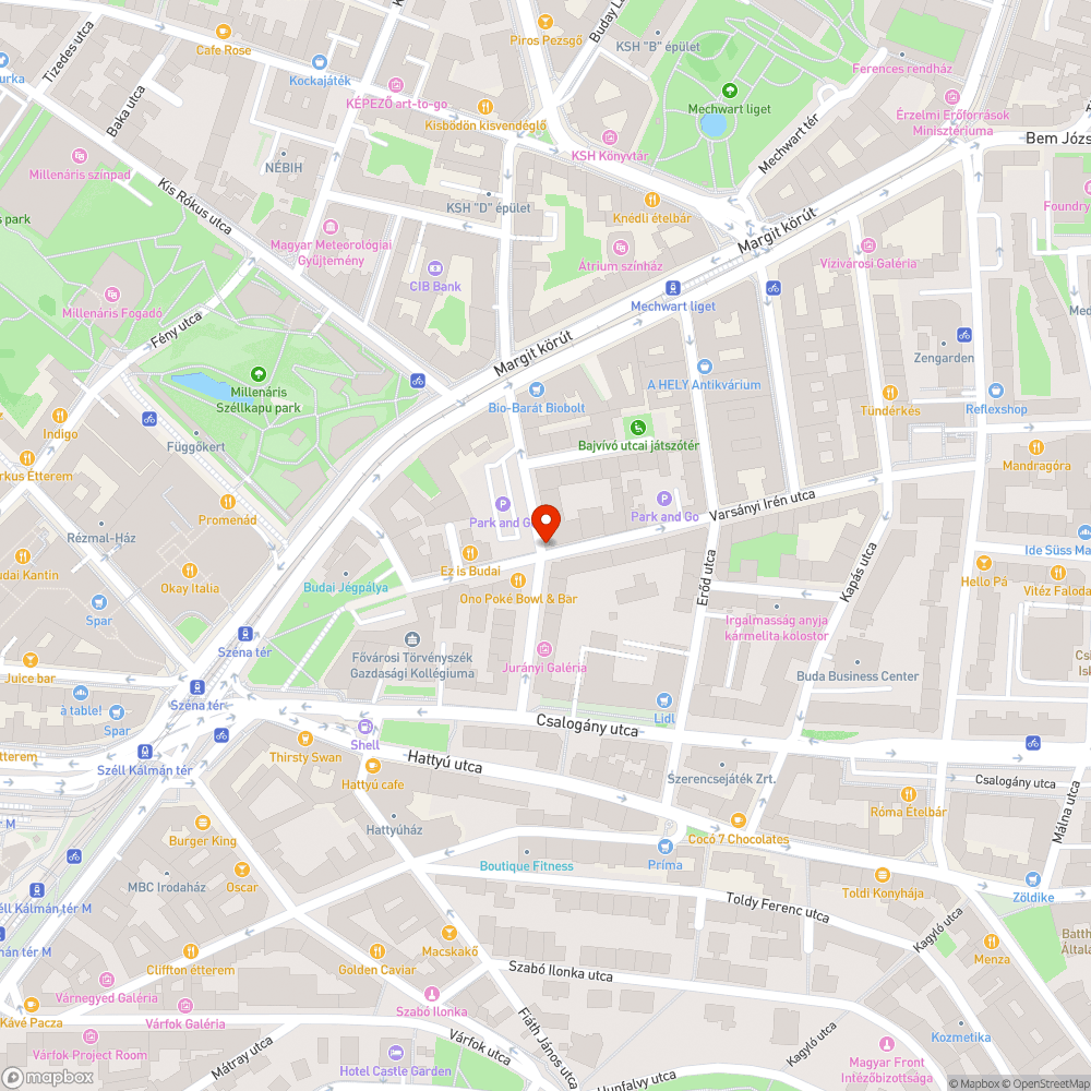 Kivágott fa bejelentés helye