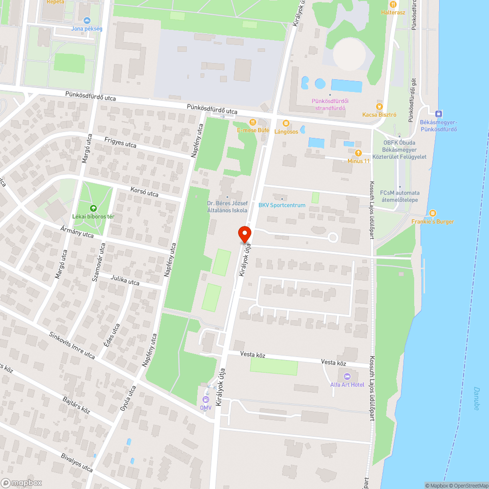 Szemét bejelentés helye