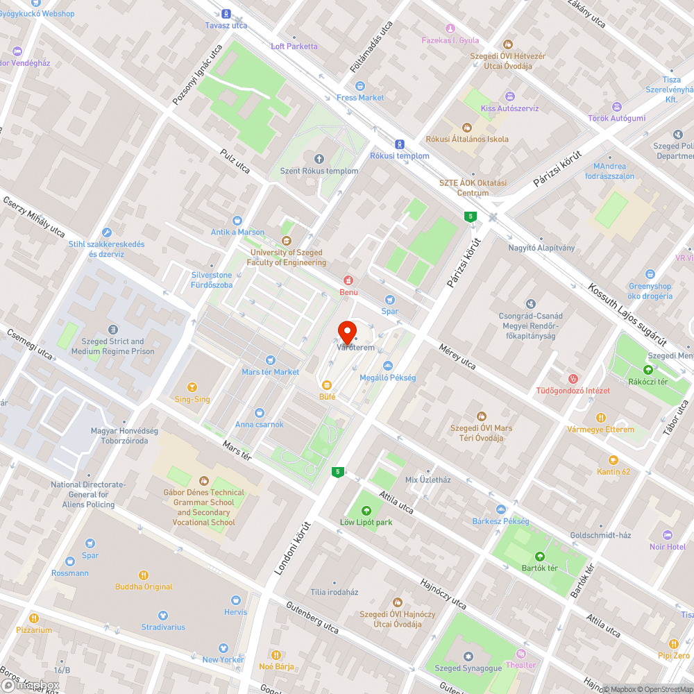 RIR-348 helyi busz bejelentés helye