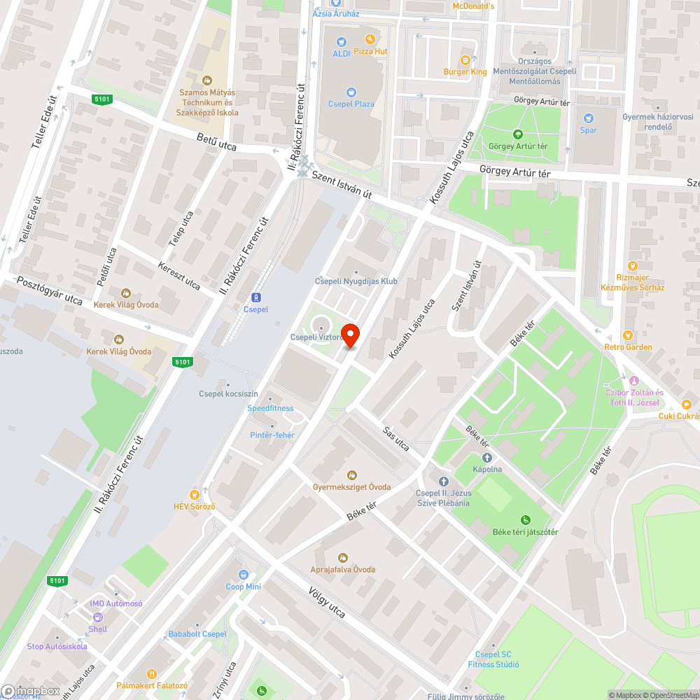 Út melletti kerékpárút tábla rossz helyen bejelentés helye