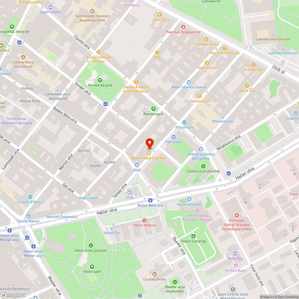 Elhagyott Ford bejelentés helye