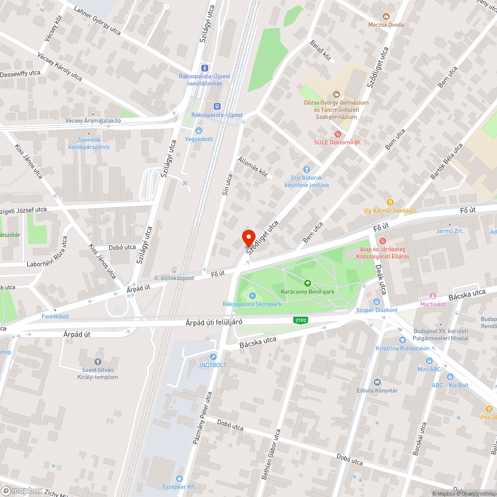 Illegális hulladék lerakása bejelentés helye