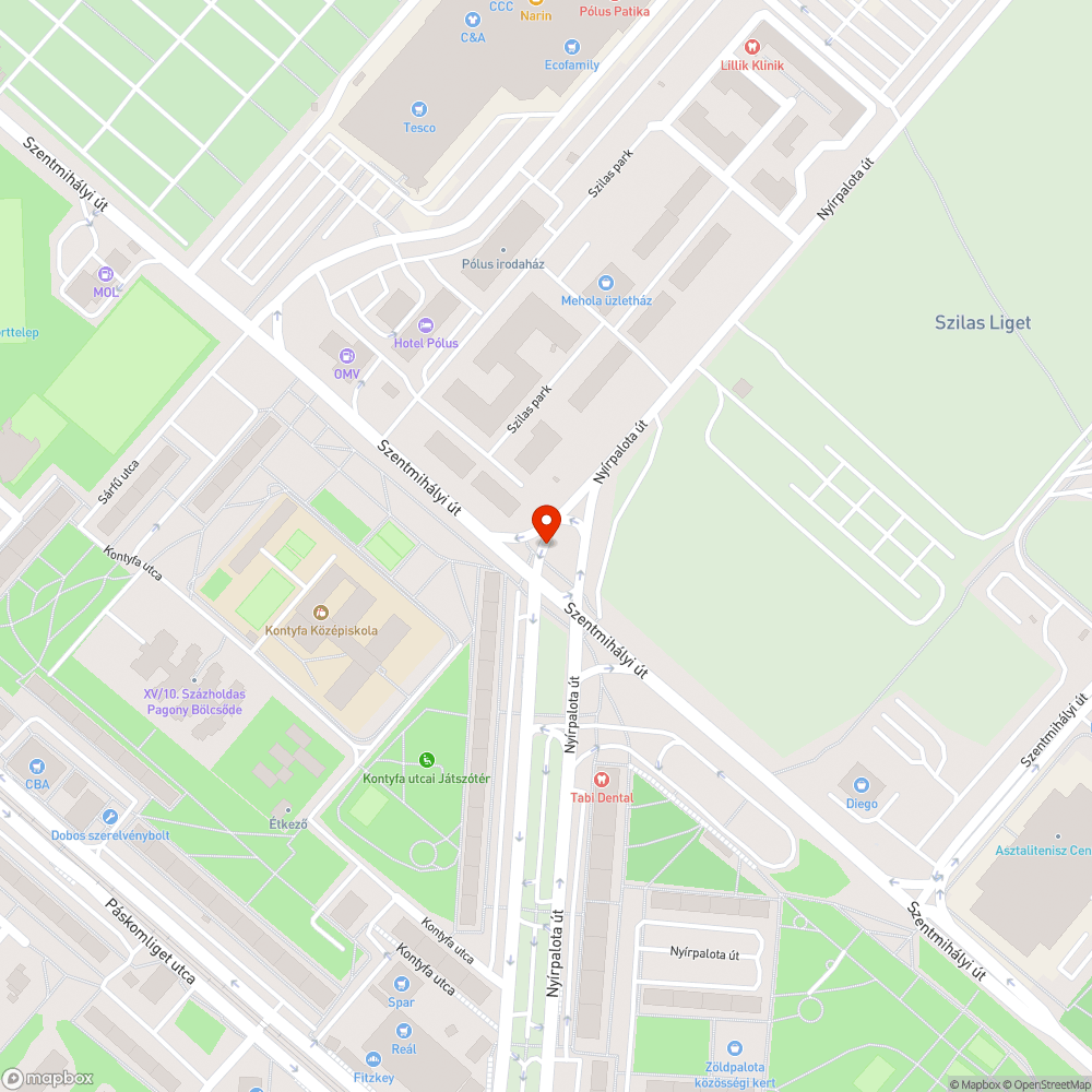 Kátyúk és lekopott zebra. bejelentés helye