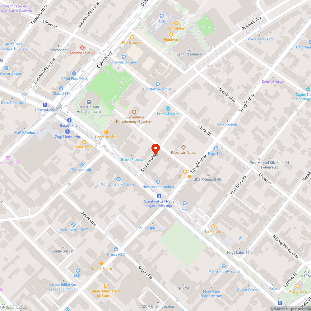 kiszáradt fa bejelentés helye