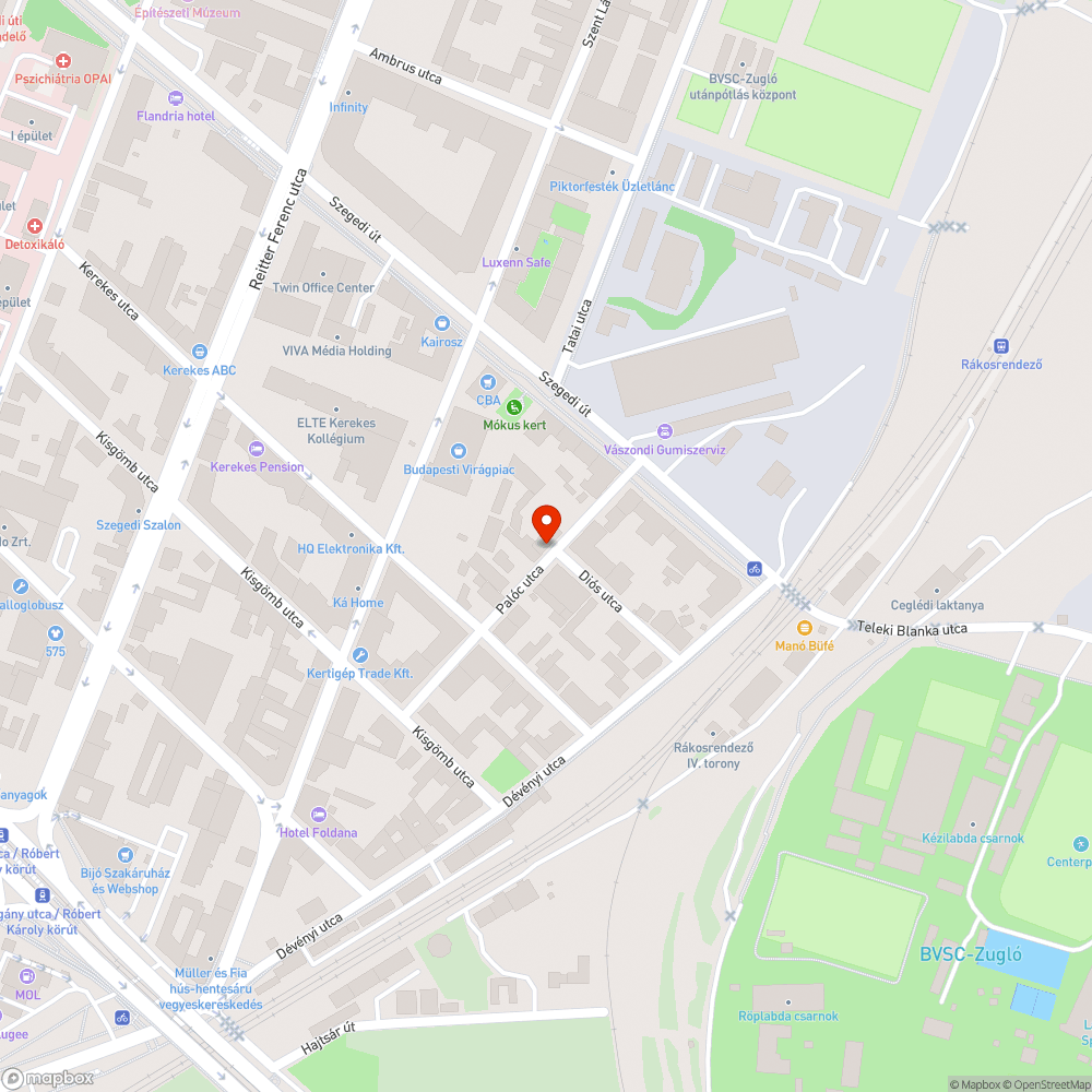 Levágott faágak és egyéb szemét bejelentés helye