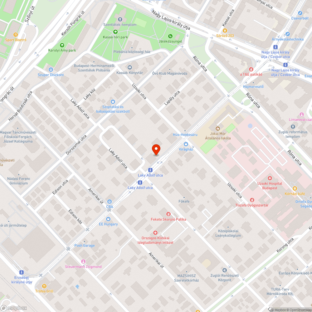 Zaj bejelentés helye